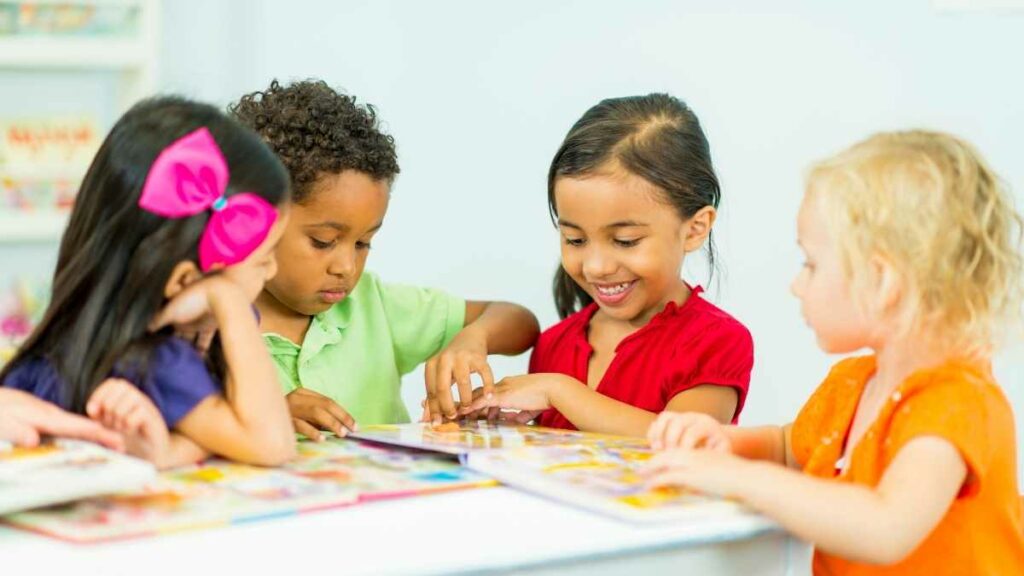 preschoolers learning